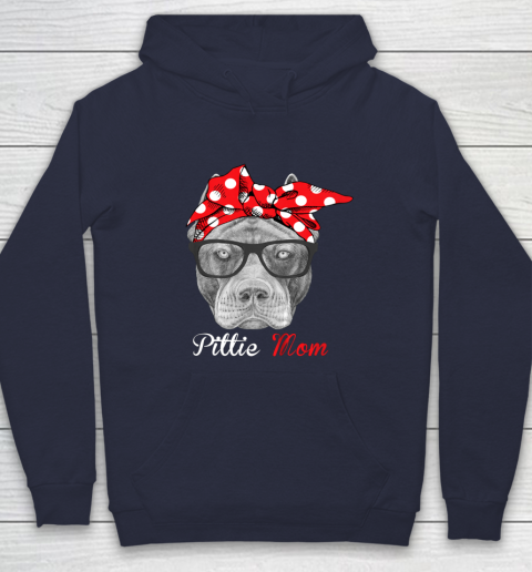 Dog Mom Shirt Pittie Mom Shirt for Pitbull Dog Lovers Mothers Day Hoodie 2