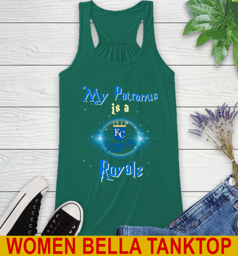 MLB Baseball Harry Potter My Patronus Is A Kansas City Royals Racerback Tank 5