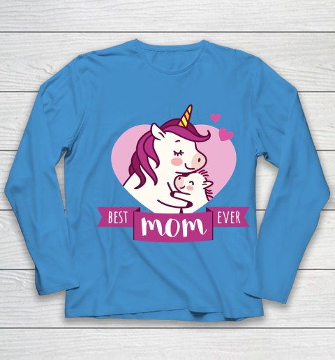 Mother's Day Funny Gift Ideas Apparel  Best Mom Ever T Shirt Youth Long Sleeve 5