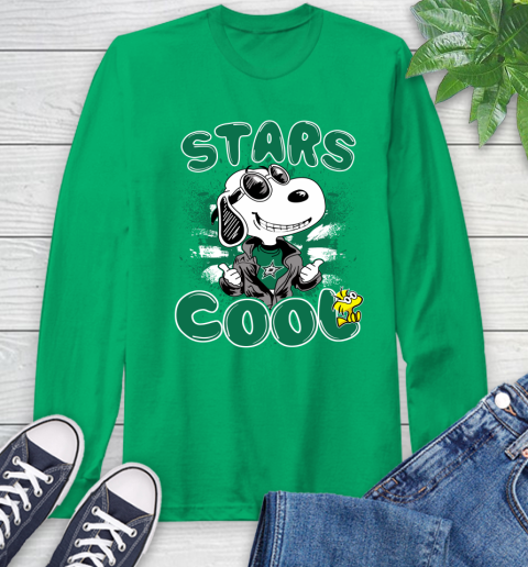 NHL Hockey Dallas Stars Cool Snoopy Shirt Long Sleeve T-Shirt 9