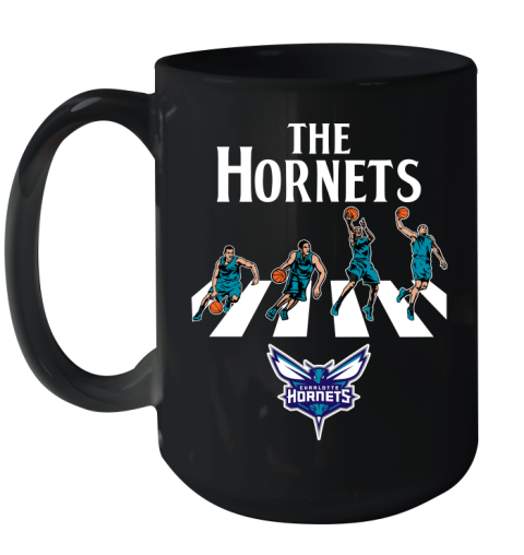 NBA Basketball Charlotte Hornets The Beatles Rock Band Shirt Ceramic Mug 15oz