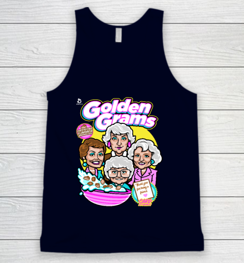Golden Girls Tshirt Golden Grams Cereal Tank Top 2