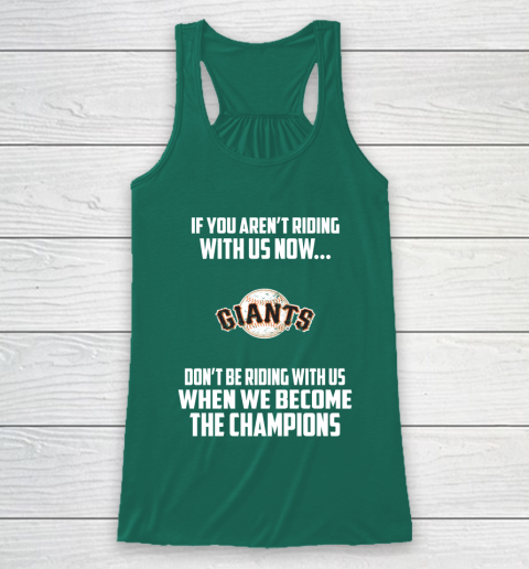 MLB San Francisco Giants Baseball We Become The Champions Racerback Tank 5