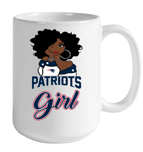 New England Patriots Girl NFL Color Changing Mug 15oz 2
