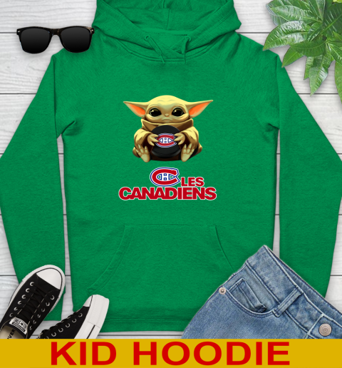 NHL Hockey Montreal Canadiens Star Wars Baby Yoda Shirt 141