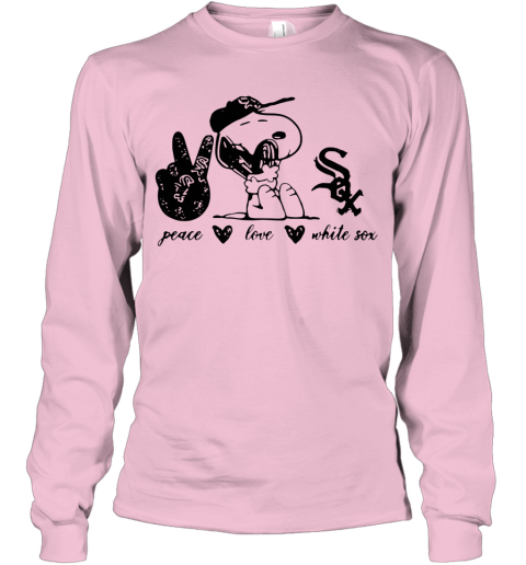 pink white sox shirt