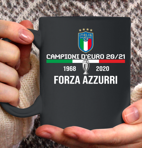Italy Jersey Soccer Football 2021 Italian Italia Euro Ceramic Mug 11oz