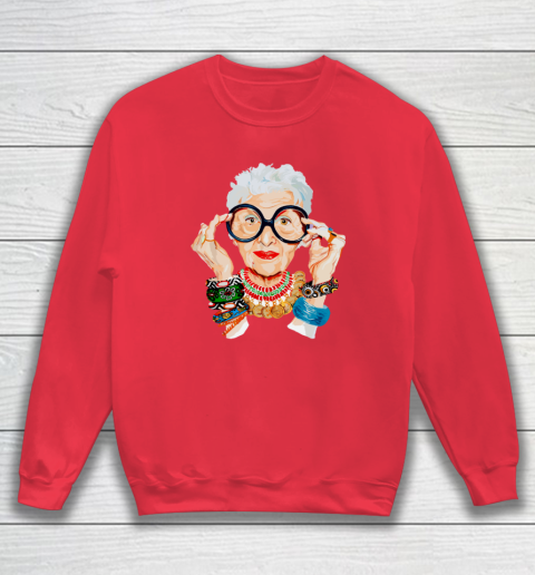 Iris Apfel Sweatshirt Tee For Sports