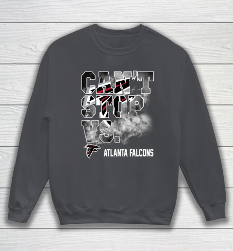 NFL Atlanta Falcons Can't Stop Vs Sweatshirt 4