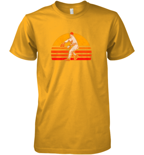 j81h retro vintage baseball pitcher gift baseball lover premium guys tee 5 front gold