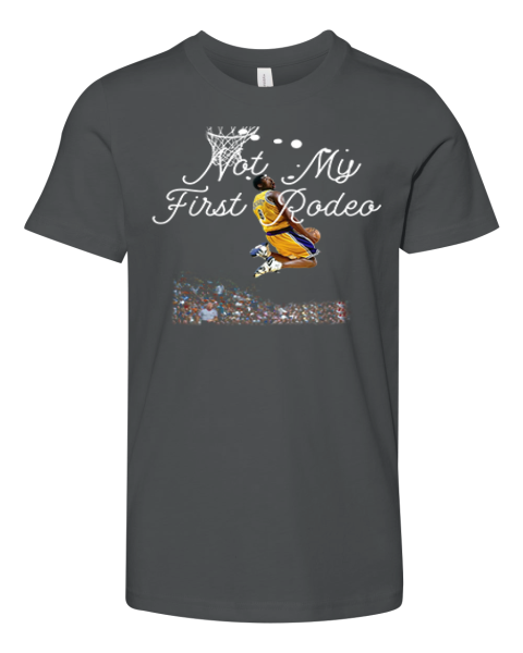 Aaron Rodgers Wearing Kobe Bryant Not My First Rodeo Premium Premium Youth T-shirt