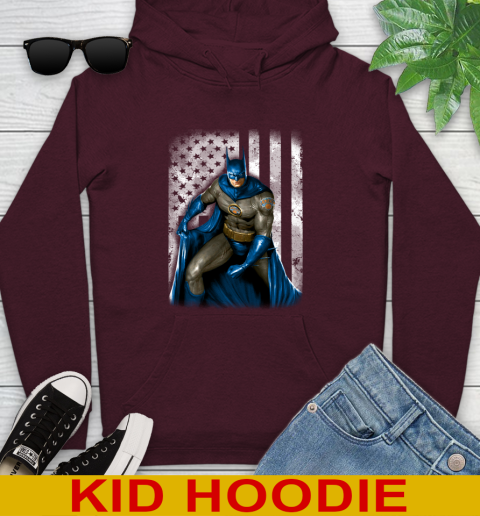 New York Knicks NBA Basketball Batman DC American Flag Shirt Youth Hoodie 7