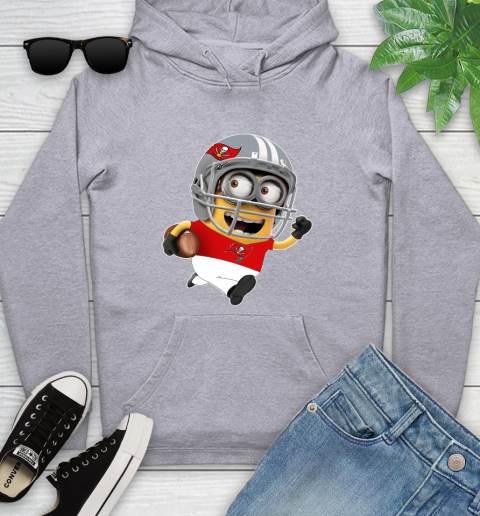 NFL Tampa Bay Buccaneers Minions Disney Football Sports Youth Hoodie 6