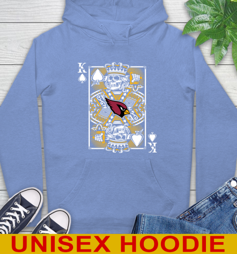 Arizona Cardinals NFL Football The King Of Spades Death Cards Shirt Hoodie 11