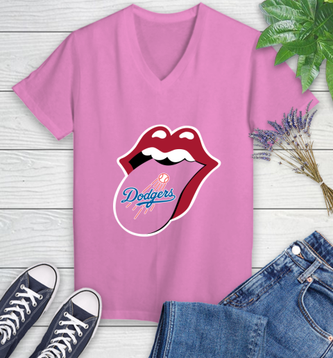 Los Angeles Dodgers MLB Baseball Lips I Root For My Team Adoring Fan 90