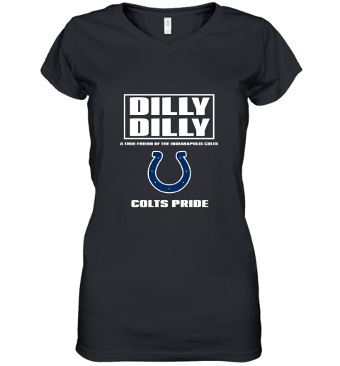A True Friend Of The Colts Women's V-Neck T-Shirt