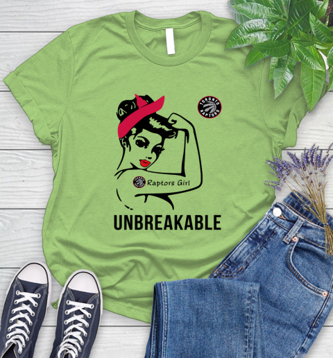 NBA Toronto Raptors Girl Unbreakable Basketball Sports Women's T-Shirt 7