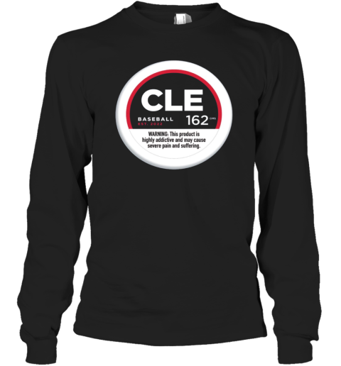 Severe Pain and Suffering Cleveland Baseball Fans Premium Long Sleeve T-Shirt