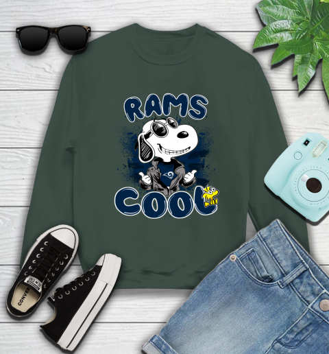NFL Football Los Angeles Rams Cool Snoopy Shirt Sweatshirt 12