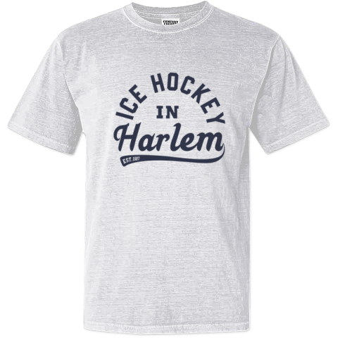 Ice Hockey In Harlem Dyed Heavyweight T-Shirt