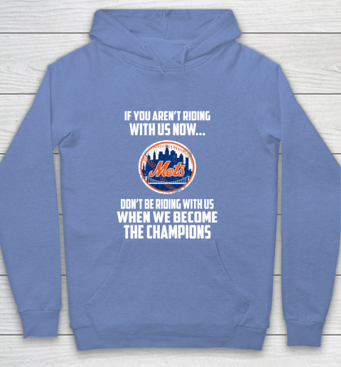 MLB New York Mets Baseball We Become The Champions Youth Hoodie 8