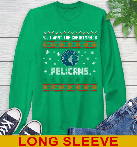NBA Basketball All I Want For Christmas Is New Orleans Pelicans 62
