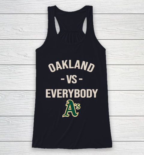 Oakland Athletics Vs Everybody Racerback Tank 7