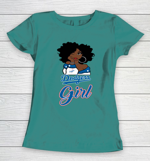 Los Angeles Dodgerss Girl MLB Women's T-Shirt 12
