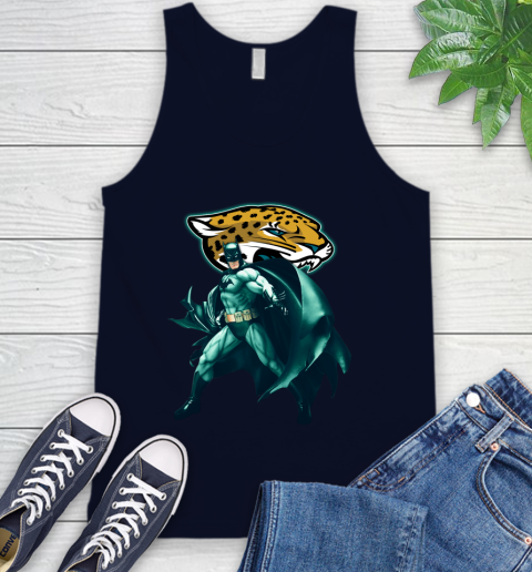 NFL Batman Football Sports Jacksonville Jaguars Tank Top 3