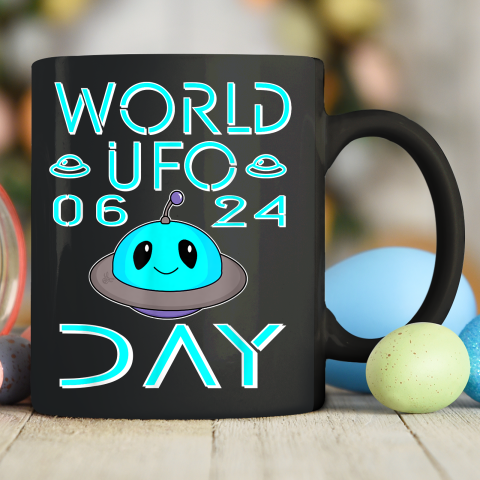 Mens World UFO Day 06 24 Ceramic Mug 11oz