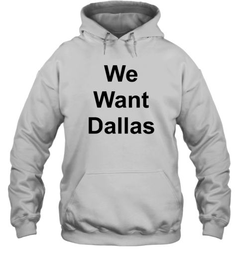 Anthony Edwards Wearing We Want Dallas Hoodie - Father Figure Clothing