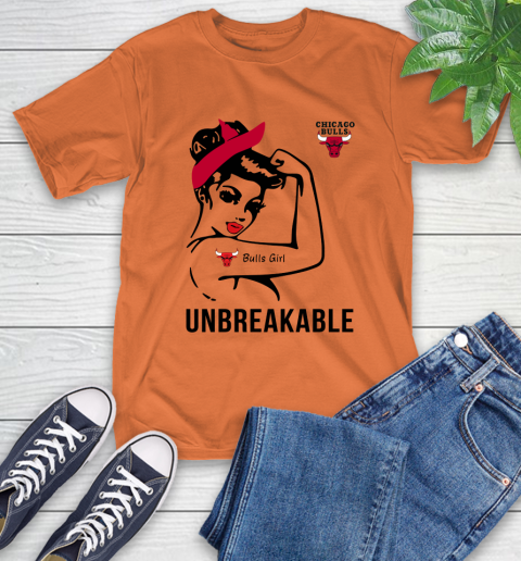 NBA Chicago Bulls Girl Unbreakable Basketball Sports T-Shirt 3