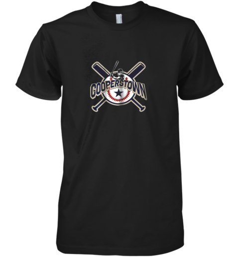 Cooperstown New York Baseball Game Family Vacation Premium Men's T-Shirt