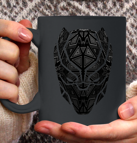 Marvel Black Panther Geometric Prism Mask Ceramic Mug 11oz