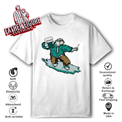 Icee Bear Smoking Newport Cigarettes T-Shirt