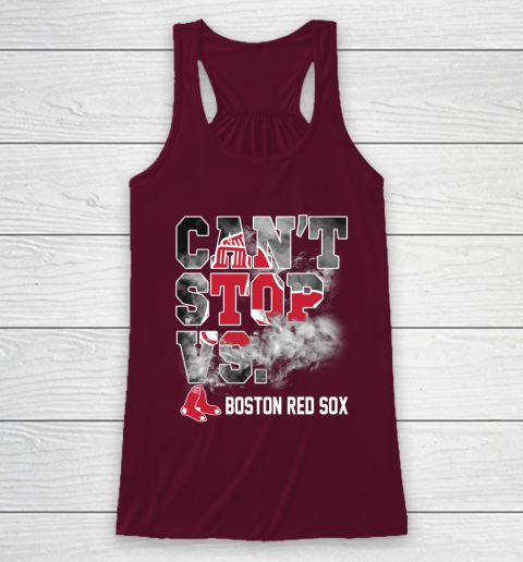 MLB Boston Red Sox Baseball Can't Stop Vs Boston Red Sox Racerback Tank 2