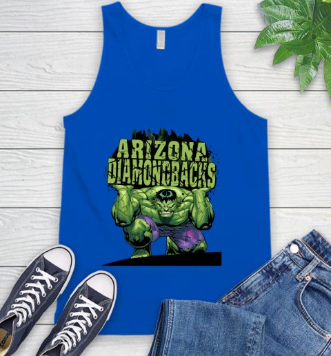 Arizona Diamondbacks MLB Baseball Incredible Hulk Marvel Avengers Sports Tank Top 5