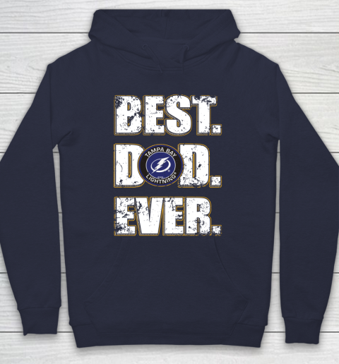 NHL Tampa Bay Lightning Hockey Best Dad Ever Family Shirt Hoodie 2