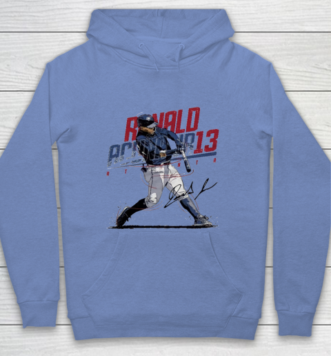 Ronald Acuna Jr 13 Youth Hoodie 8
