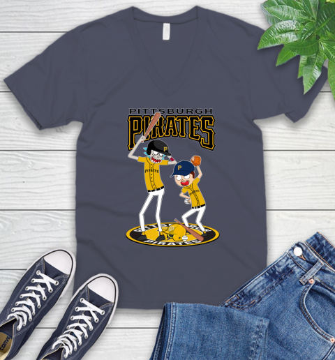 MLB Pittsburgh Pirates Rick And Morty Baseball 56