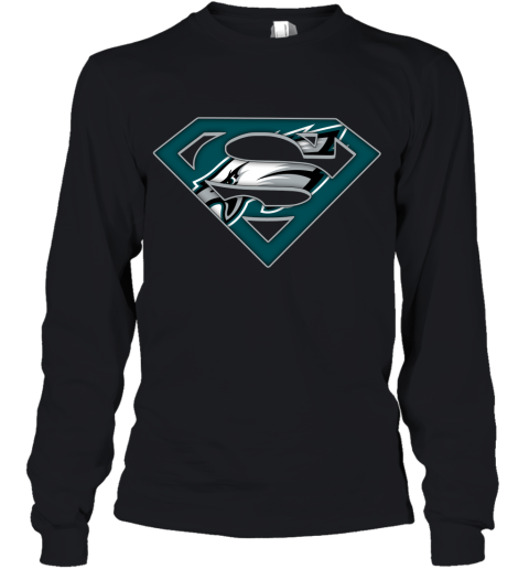 We Are Undefeatable The Philadelphia Eagles x Superman NFL Youth Long Sleeve