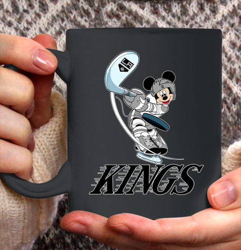NHL Hockey Los Angeles Kings Cheerful Mickey Mouse Shirt Ceramic Mug 11oz