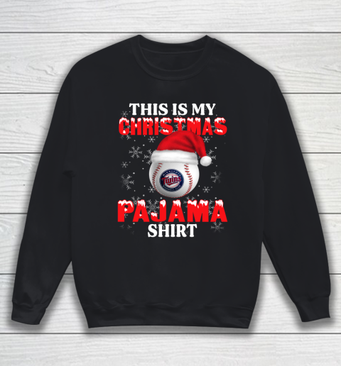 Minnesota Twins This Is My Christmas Pajama Shirt MLB Sweatshirt