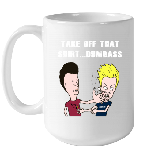 Arizona Cardinals Take Off Shirt Dumbass Face Slap x3ud arizona cardinals take off shirt dumbass face slap ceramic mug 150 54 front white