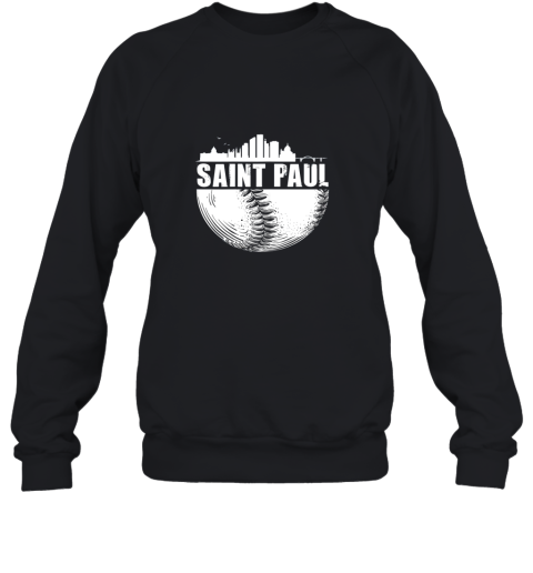 Saint Paul Skyline City Baseball Shirt Souvenir Skyline Sweatshirt