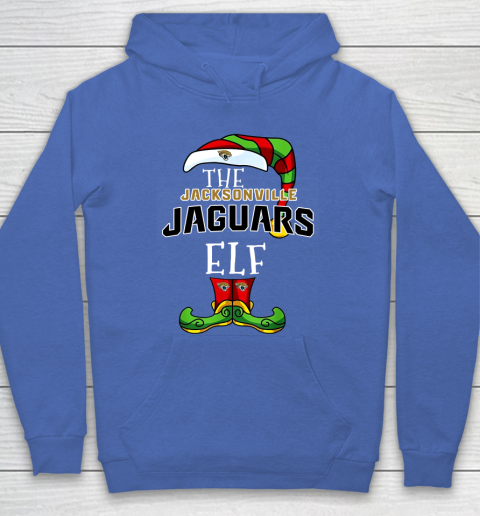 Jacksonville Jaguars Christmas ELF Funny NFL Hoodie 6