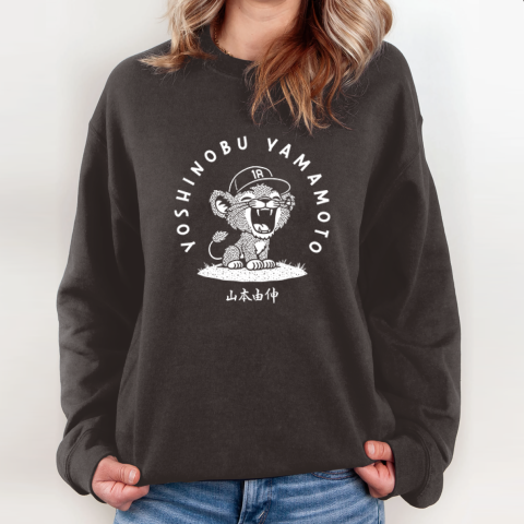 Yoshinobu Yamamoto Baby Lion Los Angeles Dodgers Sweatshirt