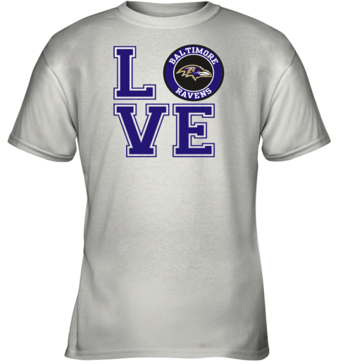 Baltimore Ravens Love Youth T-Shirt