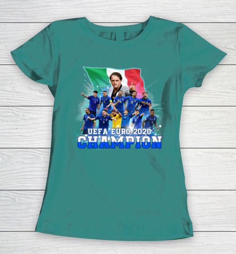 Italy European Champions 2020 Team Women's T-Shirt 10