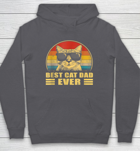Best Cat Dad Ever Bump Fit Father's Day Gift Daddy Hoodie 4
